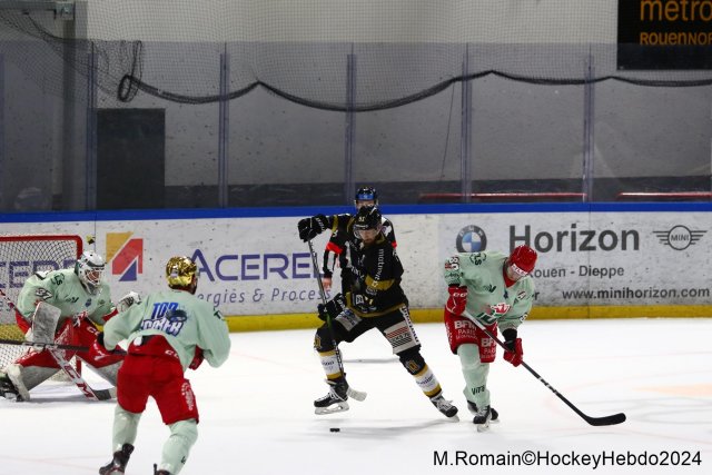 Photo hockey match Rouen - Cergy-Pontoise le 23/03/2024
