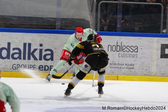 Photo hockey match Rouen - Cergy-Pontoise le 23/03/2024