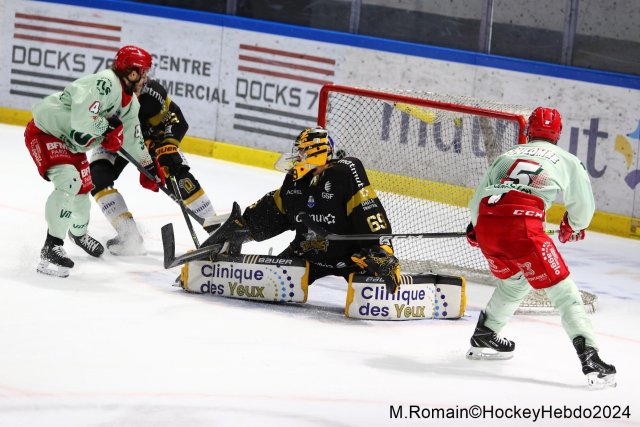 Photo hockey match Rouen - Cergy-Pontoise le 23/03/2024