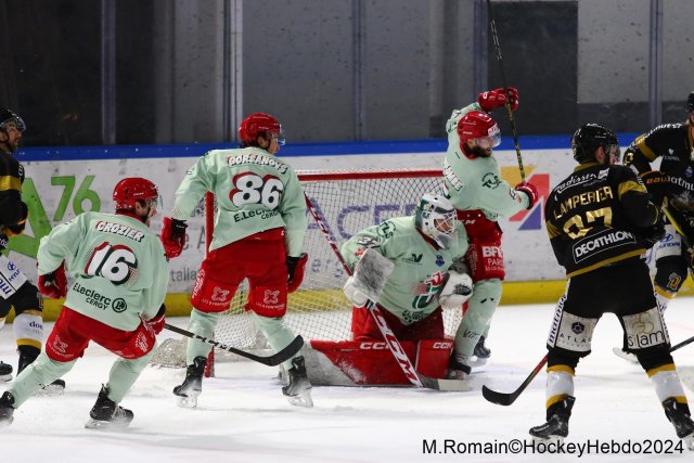 Photo hockey match Rouen - Cergy-Pontoise le 23/03/2024