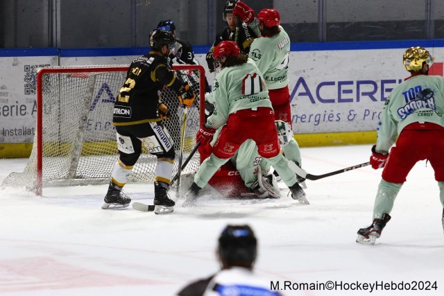 Photo hockey match Rouen - Cergy-Pontoise le 23/03/2024