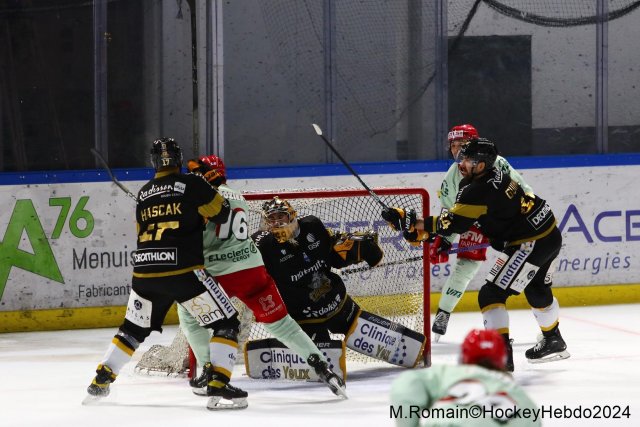 Photo hockey match Rouen - Cergy-Pontoise le 23/03/2024