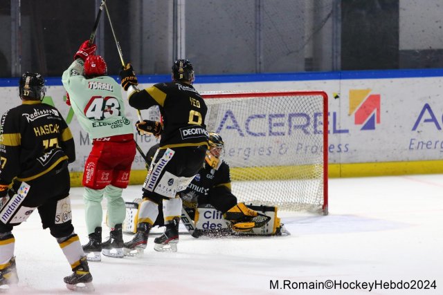 Photo hockey match Rouen - Cergy-Pontoise le 23/03/2024