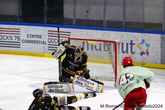 Photo hockey match Rouen - Cergy-Pontoise le 23/03/2024
