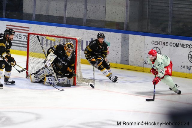 Photo hockey match Rouen - Cergy-Pontoise le 23/03/2024