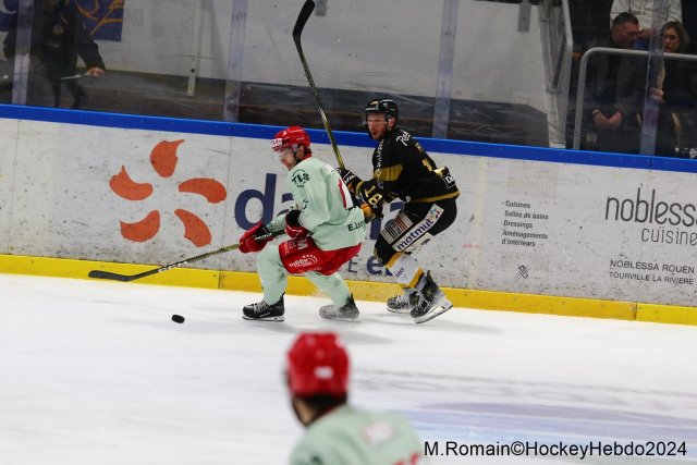 Photo hockey match Rouen - Cergy-Pontoise le 23/03/2024