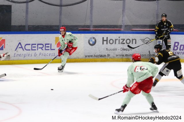 Photo hockey match Rouen - Cergy-Pontoise le 23/03/2024