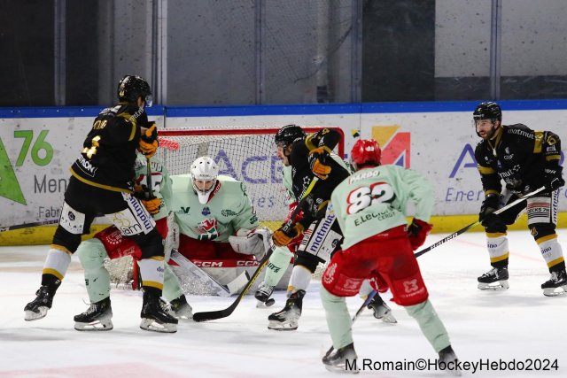 Photo hockey match Rouen - Cergy-Pontoise le 23/03/2024
