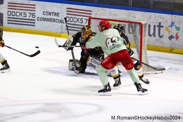 Photo hockey match Rouen - Cergy-Pontoise le 23/03/2024