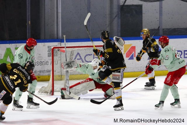 Photo hockey match Rouen - Cergy-Pontoise le 23/03/2024