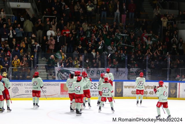 Photo hockey match Rouen - Cergy-Pontoise le 23/03/2024