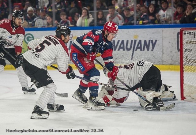 Photo hockey match Grenoble  - Bordeaux le 26/03/2024