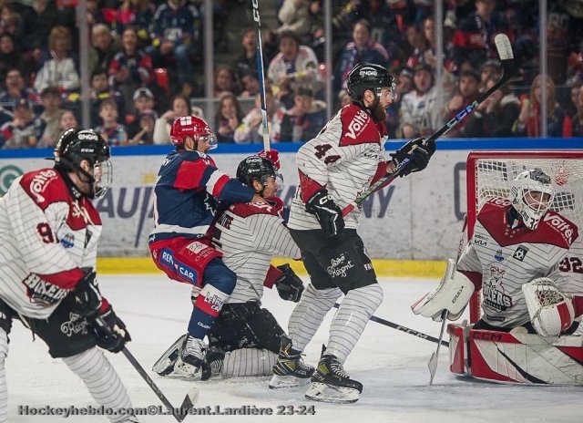 Photo hockey match Grenoble  - Bordeaux le 26/03/2024