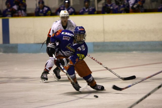 Photo hockey match Clermont-Ferrand - Courchevel-Méribel-Pralognan le 17/10/2009