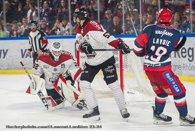 Photo hockey match Grenoble  - Bordeaux le 26/03/2024