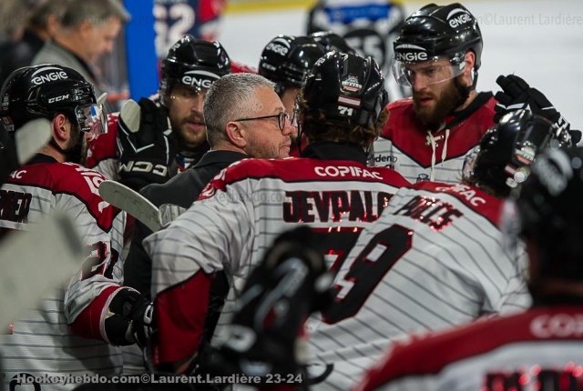 Photo hockey match Grenoble  - Bordeaux le 26/03/2024