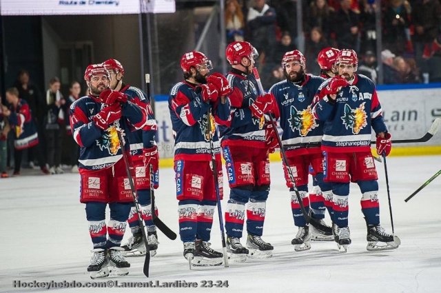 Photo hockey match Grenoble  - Bordeaux le 26/03/2024