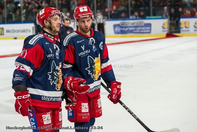 Photo hockey match Grenoble  - Bordeaux le 26/03/2024