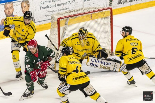 Photo hockey match Cergy-Pontoise - Rouen le 26/03/2024