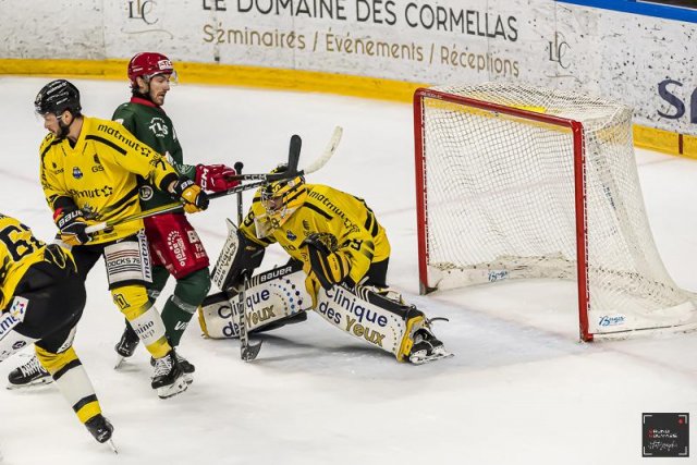 Photo hockey match Cergy-Pontoise - Rouen le 26/03/2024