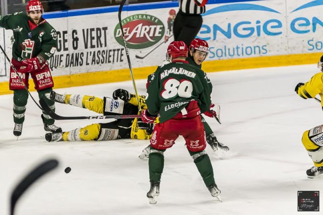 Photo hockey match Cergy-Pontoise - Rouen le 26/03/2024