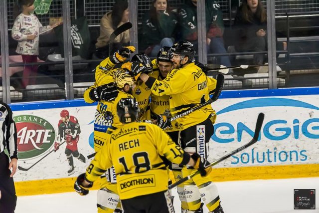 Photo hockey match Cergy-Pontoise - Rouen le 26/03/2024
