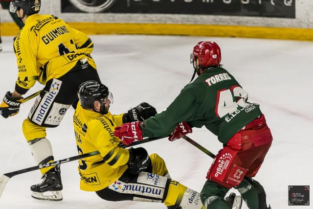 Photo hockey match Cergy-Pontoise - Rouen le 26/03/2024