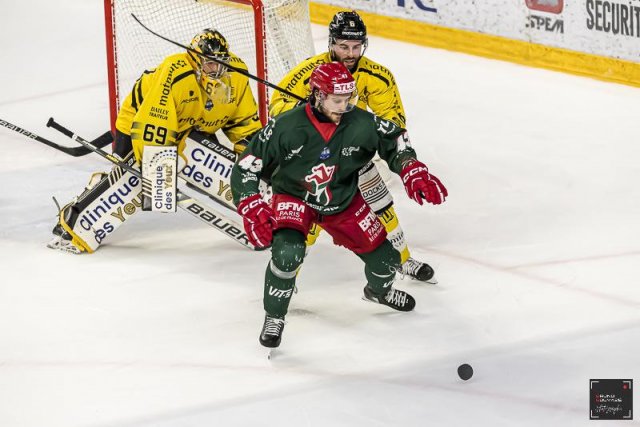 Photo hockey match Cergy-Pontoise - Rouen le 26/03/2024