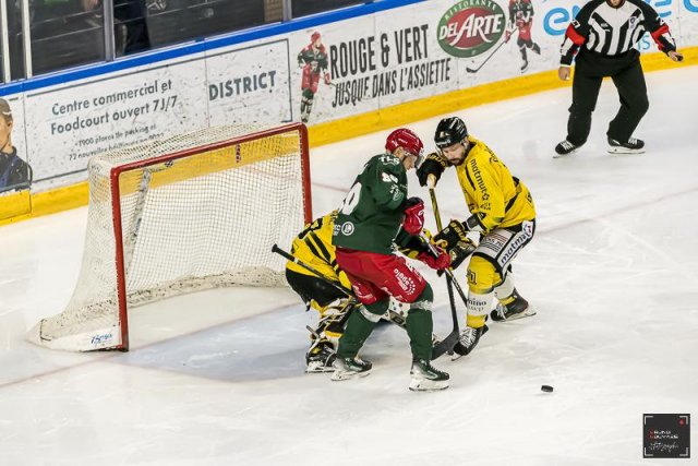 Photo hockey match Cergy-Pontoise - Rouen le 26/03/2024