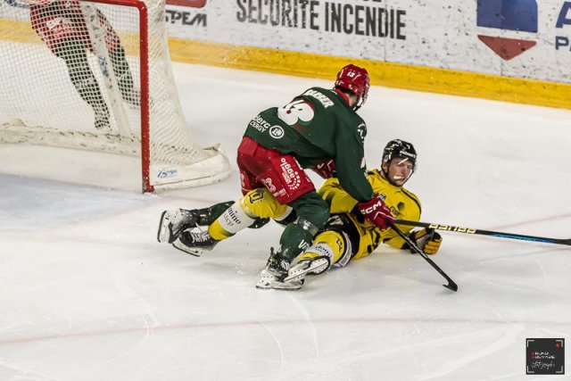 Photo hockey match Cergy-Pontoise - Rouen le 26/03/2024
