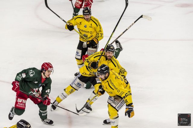 Photo hockey match Cergy-Pontoise - Rouen le 26/03/2024