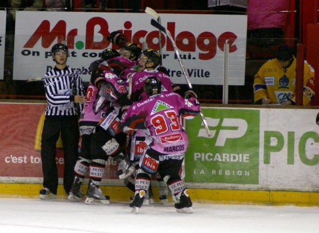 Photo hockey match Amiens  - Dijon  le 17/10/2009