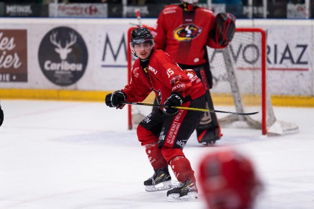 Photo hockey match Morzine-Avoriaz - Mont-Blanc le 27/03/2024