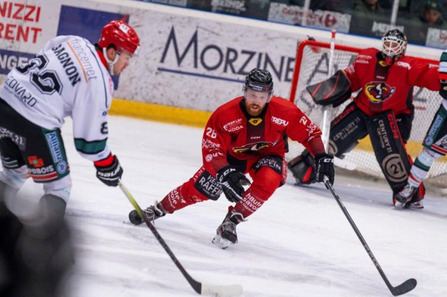 Photo hockey match Morzine-Avoriaz - Mont-Blanc le 27/03/2024