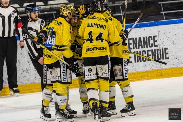 Photo hockey match Cergy-Pontoise - Rouen le 27/03/2024
