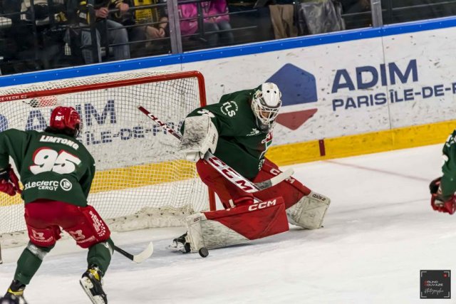 Photo hockey match Cergy-Pontoise - Rouen le 27/03/2024
