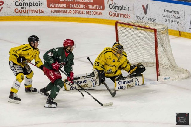 Photo hockey match Cergy-Pontoise - Rouen le 27/03/2024