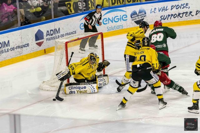 Photo hockey match Cergy-Pontoise - Rouen le 27/03/2024