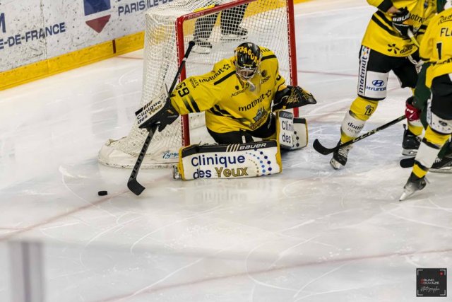 Photo hockey match Cergy-Pontoise - Rouen le 27/03/2024