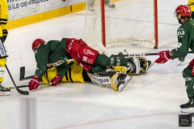 Photo hockey match Cergy-Pontoise - Rouen le 27/03/2024