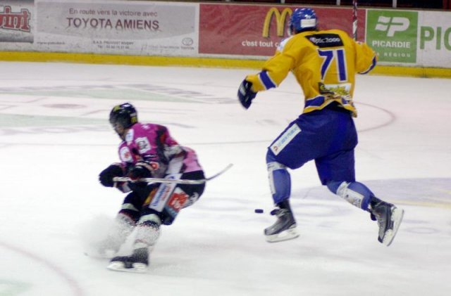 Photo hockey match Amiens  - Dijon  le 17/10/2009