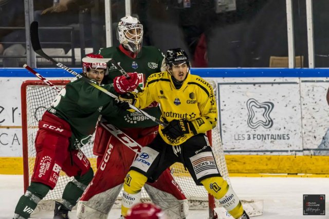 Photo hockey match Cergy-Pontoise - Rouen le 27/03/2024