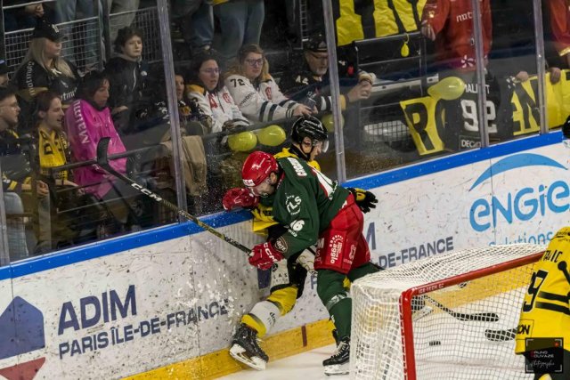 Photo hockey match Cergy-Pontoise - Rouen le 27/03/2024