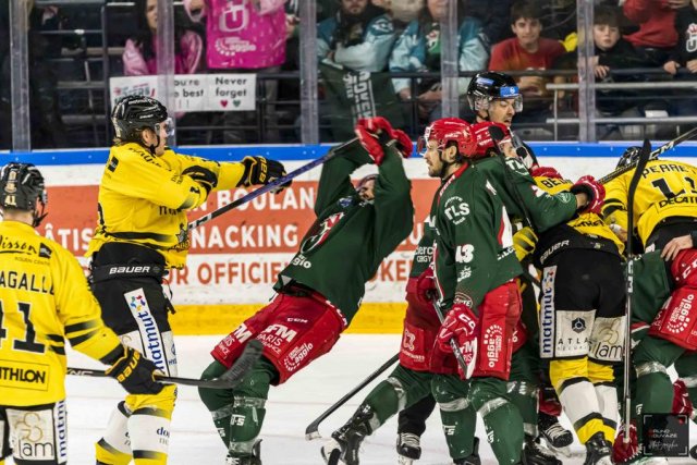Photo hockey match Cergy-Pontoise - Rouen le 27/03/2024