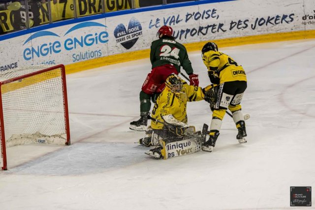 Photo hockey match Cergy-Pontoise - Rouen le 27/03/2024