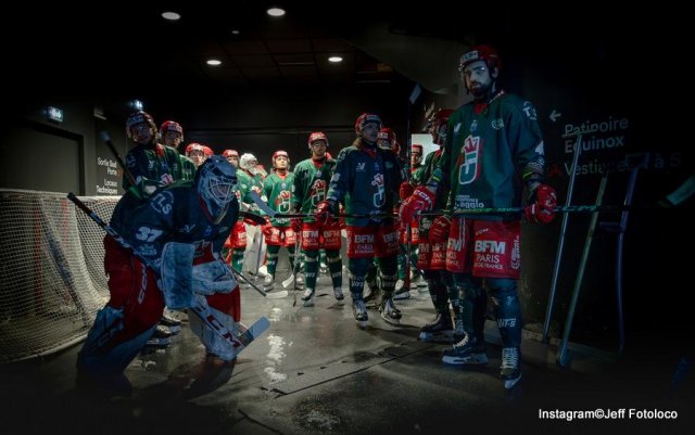 Photo hockey match Cergy-Pontoise - Rouen le 27/03/2024