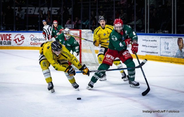 Photo hockey match Cergy-Pontoise - Rouen le 27/03/2024