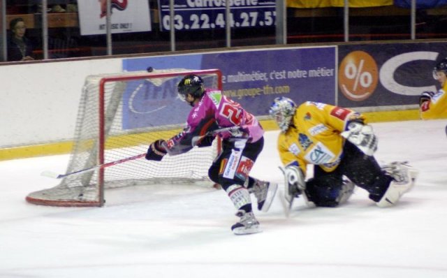 Photo hockey match Amiens  - Dijon  le 17/10/2009
