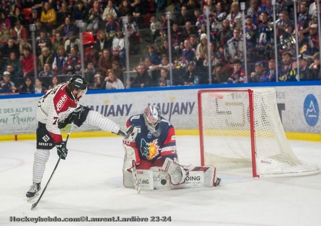 Photo hockey match Grenoble  - Bordeaux le 30/03/2024