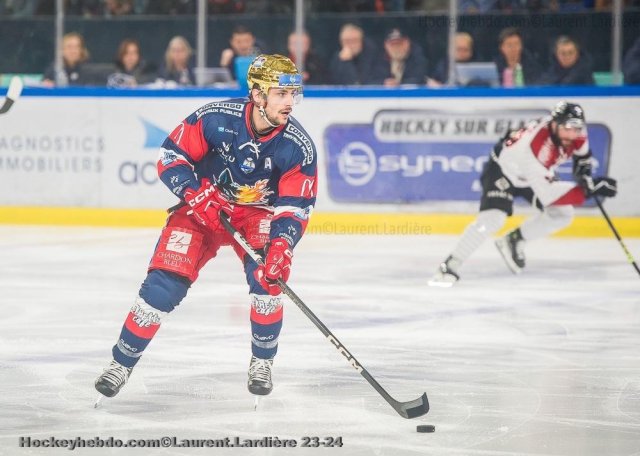Photo hockey match Grenoble  - Bordeaux le 30/03/2024